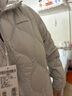 波司登（BOSIDENG）鵝絨輕薄羽絨服連帽膠囊女短款菱格紋內膽外套B250131028 【店長(cháng)推薦】巖石灰8088-格雷系 3XL 185/104A 150斤-160斤 曬單實(shí)拍圖