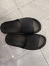 FROG運動(dòng)拖鞋舒緩外穿休閑時(shí)尚軟彈涼拖鞋珍珠黑42-43 F2518 曬單實(shí)拍圖