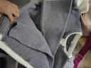 馬克華菲毛衣男春秋季套頭上衣針織衫舒適戶(hù)外運動(dòng)打底衫 精紡灰 XL 曬單實(shí)拍圖