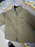 GXG男裝棉服夾克外套2024年冬季新品 灰綠 170/M 曬單實(shí)拍圖