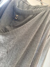 紅豆內衣男純棉抑菌秋衣秋褲男全棉緊密賽絡(luò )紡打底內衣 麻灰 曬單實(shí)拍圖