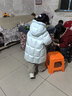笛莎（DEESHA）女童羽絨服2025冬新款三防保暖中長(cháng)款羽絨外套童裝女寶寶衣服 粉藍色 110 曬單實(shí)拍圖