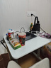 裕鄰可移動(dòng)書(shū)桌電腦桌辦公桌學(xué)生家用臥室桌子升降工作臺床邊桌YLZ22 80*60cm白色-(手搖升降+萬(wàn)向輪) 曬單實(shí)拍圖