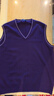 猛開(kāi)羊絨背心男士V領(lǐng)2023時(shí)尚高貴羊絨馬甲柔軟舒適修身 紫色 XL-115 曬單實(shí)拍圖