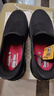 斯凱奇（Skechers）軟底運動(dòng)鞋子男士網(wǎng)面鞋透氣休閑鞋一腳蹬健步鞋 BLK黑色 43 曬單實(shí)拍圖