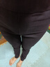浪莎外穿打底褲女春秋季高腰收腹小腳褲修身顯瘦鉛筆褲黑色魔術(shù)褲子女 曬單實(shí)拍圖