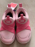 李寧童鞋兒童運動(dòng)鞋女小童減震回彈輕量舒適一腳蹬休閑鞋29YKNU120-2 曬單實(shí)拍圖