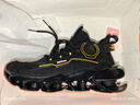 京策李云寧未來(lái)科技男鞋春季新款刀鋒休閑運動(dòng)鞋男莆田增高籃球高幫鞋 【專(zhuān)柜款】8899黑橘色 40 曬單實(shí)拍圖