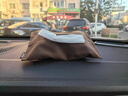 BIMLL B麂皮絨車(chē)載紙巾盒汽車(chē)車(chē)用掛式抽紙盒遮陽(yáng)板扶手箱座椅背高端收納 曬單實(shí)拍圖