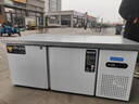 稚樂(lè )（ZARL）操作臺冰柜冷藏工作臺商用冷藏柜 廚房冰箱沙拉臺奶茶店設備全套水吧臺不銹鋼保鮮平冷操作臺銅管 冷藏款/一級能效150*80*80厘米-節能40% 曬單實(shí)拍圖
