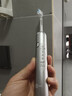 博皓（prooral）掃振電動(dòng)牙刷男女士專(zhuān)用成人電動(dòng)牙刷情侶 自動(dòng)牙刷智能電動(dòng)牙刷便攜正畸軟毛刷頭 銀色 |4支刷頭 曬單實(shí)拍圖