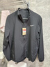 耐克NIKE男春秋立領(lǐng)夾克外套速干 健身訓練 運動(dòng)休閑 FB7500-010黑L 曬單實(shí)拍圖