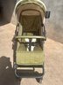 夢(mèng)多福嬰兒推車(chē)0-3歲用折疊可坐可躺帶減震6歲輕便口袋推車(chē)寶寶遛娃器神 蘇古綠+雙向可躺+涼席+蚊帳+杯架 曬單實(shí)拍圖
