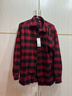 優(yōu)衣庫男女裝法蘭絨格子襯衫長(cháng)袖襯衣薄外套480772 480772/15珊瑚紅色 M 曬單實(shí)拍圖