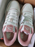 安踏（ANTA）女鞋板鞋女新款2026春季軟底透氣小白鞋輕便鞋子初中學(xué)生休閑鞋女 【輕松】櫻花粉（人間水蜜桃） 37.5 【官方正品-假一賠十】 曬單實(shí)拍圖