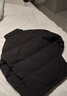 鴨鴨（YAYA）鵝絨羽絨服男短款立領(lǐng)加厚保暖冬季新款休閑百搭外套25133 曬單實(shí)拍圖