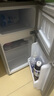 奧克斯小冰箱家用小型迷你冷藏冷凍兩用出租房宿舍用節能省電寢室辦公室電冰箱 【凈化去味】126銀色【高效保鮮 銅管速冷】22L 曬單實(shí)拍圖