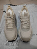 海瀾之家（HLA）男鞋時(shí)尚拼接網(wǎng)面透氣運動(dòng)休閑鞋子男HAAXXM3EAO259 米灰色41 曬單實(shí)拍圖