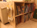 姍姍木藝全實(shí)木書(shū)架落地置物架家用書(shū)柜儲物柜學(xué)生收納柜客廳矮柜格子柜 曬單實(shí)拍圖