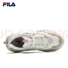FILA 斐樂(lè )山丘鞋COLLINA女鞋復古運動(dòng)鞋春新款戶(hù)外休閑老爹鞋 棉花糖/樸色-MA 39 曬單實(shí)拍圖