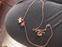 AGATHA/璦嘉莎 愛(ài)心小狗銀項鏈女款 生日禮物送女友老婆高級感吊墜 曬單實(shí)拍圖