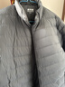 波司登（BOSIDENG）26春季鴨絨輕薄羽絨服排骨條三防科技男短款外套B260135005 幻影灰|8243-三防面料 XL 185/104A 體重約155-170斤 曬單實(shí)拍圖