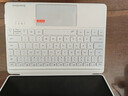 閃魔適用華為平板25/24款matepad Pro12.2英寸分體鍵盤(pán)保護套 磁吸可拆卸硅膠殼帶筆槽 白色 曬單實(shí)拍圖