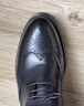 百麗（Belle）通勤商務(wù)鞋男商場(chǎng)同款真皮正裝鞋純色系帶7TN01AM3預售 黑色-內增高7TN11 42 (260mm) 曬單實(shí)拍圖