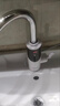 長(cháng)虹（CHANGHONG）電熱水龍頭熱水加熱器家用速熱即熱廚房寶冷熱兩用快速新款熱水器 白色+數字顯示+漏保 曬單實(shí)拍圖