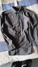 凡客誠品（VANCL）男士長(cháng)袖襯衫男秋冬款燈芯絨翻領(lǐng)上衣休閑寬松男裝襯衣 深灰 L 曬單實(shí)拍圖