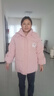 圣保美冬季羽絨棉服女2025新款短款棉衣外套學(xué)生棉襖加厚韓版寬松面包服 粉紅色 S 碼【80-105斤】 曬單實(shí)拍圖