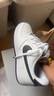 耐克NIKE男空軍一號AF1 新年禮物 運動(dòng)鞋FQ4296-101白42 曬單實(shí)拍圖