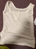 都市麗人萊賽爾吊帶背心女內搭修身顯瘦打底內衣外穿吊帶女無(wú)袖上衣白L 曬單實(shí)拍圖