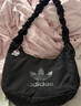 阿迪達斯（adidas）三葉草 節日禮物  女 SHLDR BAG L 單肩包 JP0145 黑色 NS 曬單實(shí)拍圖