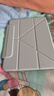 閃魔適用ipad air7/6保護套11英寸M3芯片2025/24款四邊磁吸拆分蘋(píng)果平板透明亞克力保護殼-灰色 曬單實(shí)拍圖