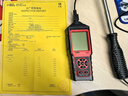 ?，旓L(fēng)速儀手持高精度數顯風(fēng)速計空調出風(fēng)口風(fēng)速測量?jì)x風(fēng)量計檢測儀表 防爆AM866熱敏充電款報警記錄USB 曬單實(shí)拍圖
