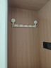 范爺家吸盤(pán)掛鉤門(mén)后掛衣架免打孔強力承重粘鉤一排墻上壁掛入戶(hù)門(mén)置物架 曬單實(shí)拍圖