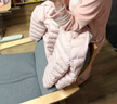 優(yōu)衣庫童裝男女童PUFFTECH空氣棉服可機洗連帽外套排骨棉服478123 10 水粉色 160 曬單實(shí)拍圖