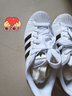 阿迪達斯adidas三葉草貝殼頭SUPERSTARII男女休閑鞋 IH8659 39碼 曬單實(shí)拍圖
