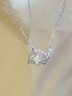 凰飾麗（PHOENIXSILY）藍桉與鳥(niǎo)項鏈女足銀鎖骨鏈飾品高端生日紀念日禮物送老婆女友女生 藍桉與鳥(niǎo)【輕奢禮盒】 曬單實(shí)拍圖