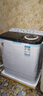 小鴨【工廠(chǎng)直營(yíng)店】大容量半自動(dòng)洗衣機小型家用雙桶雙缸租房宿舍家用分區脫水甩干老式強力去污 8.5公斤【洗5.5+脫3.0+強勁電機全國聯(lián)?！?曬單實(shí)拍圖