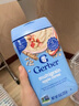 嘉寶（GERBER）嬰幼兒輔食米粉 蜜桃蘋(píng)果谷物米粉 二段(6個(gè)月以上） 227g/罐   曬單實(shí)拍圖