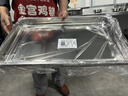維納仕304不銹鋼蒸飯盤(pán)蒸菜蒸飯無(wú)孔商用托盤(pán)60*40*4.8cm 1.0厚 曬單實(shí)拍圖