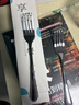 拾畫(huà)不銹鋼叉子西餐叉2只裝 家用餐叉甜品攪拌勺水果沙拉泡面叉 曬單實(shí)拍圖
