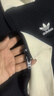 阿迪達斯（adidas）三葉草男女休閑潮流時(shí)尚撞色運動(dòng)外套上衣JW0110 黑色 XS 曬單實(shí)拍圖