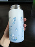 史努比（SNOOPY）保溫杯女士316不銹鋼小容量口袋杯學(xué)生迷你小巧便攜喝茶水杯子 藍 曬單實(shí)拍圖