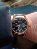 【網(wǎng)紅爆款】商務(wù)腕表石英運動(dòng)表休閑皮帶男女手表 黑色 曬單實(shí)拍圖
