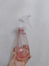澆花噴壺氣壓式噴霧器園藝工具家用洗車(chē)消毒噴水壺 磨砂透明噴壺 磨砂透明粉色（1個(gè)裝） 曬單實(shí)拍圖