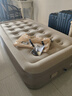 山約充氣床墊氣墊床帳篷戶(hù)外露營(yíng)折疊床家用新款自動(dòng)睡墊打地鋪沖氣墊 【單人40cm加高加厚】奶酪色【一鍵自動(dòng)充氣/放氣】 曬單實(shí)拍圖