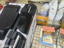星騎俠福穎uhr150鋁合金尾箱電瓶電動(dòng)車(chē)摩托車(chē)uy125錢(qián)江鴻ADV150后備箱 02款45L銀版花+靠背+不銹鋼底座 曬單實(shí)拍圖